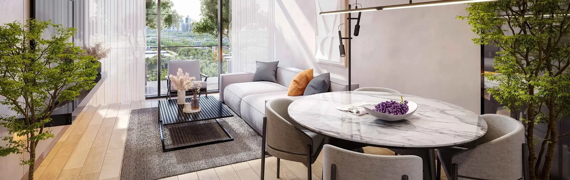 Orvessa Residences - Luxury Living Room