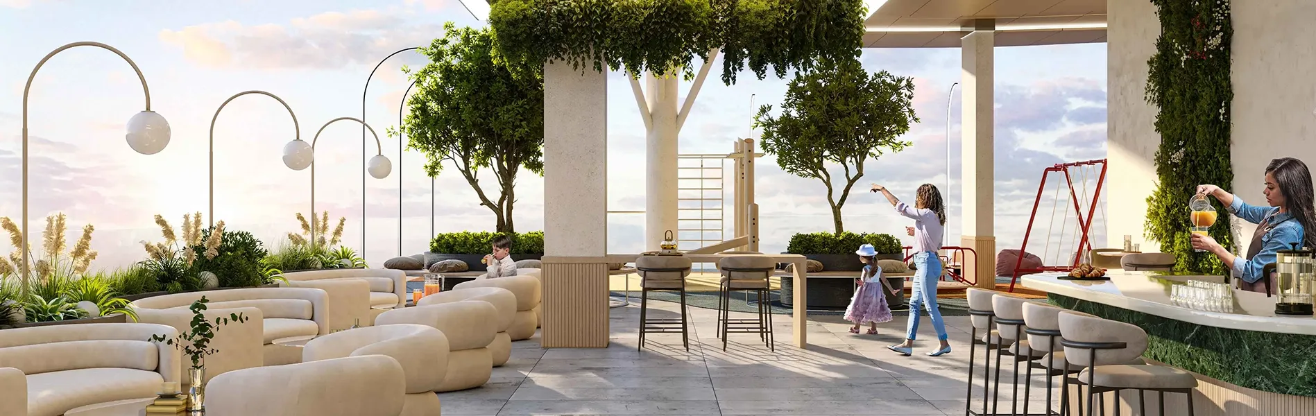 Orvessa Residences - Rooftop Amenities